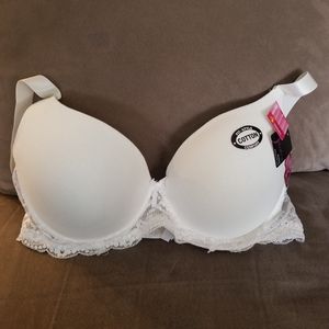 White Underwire Bra
